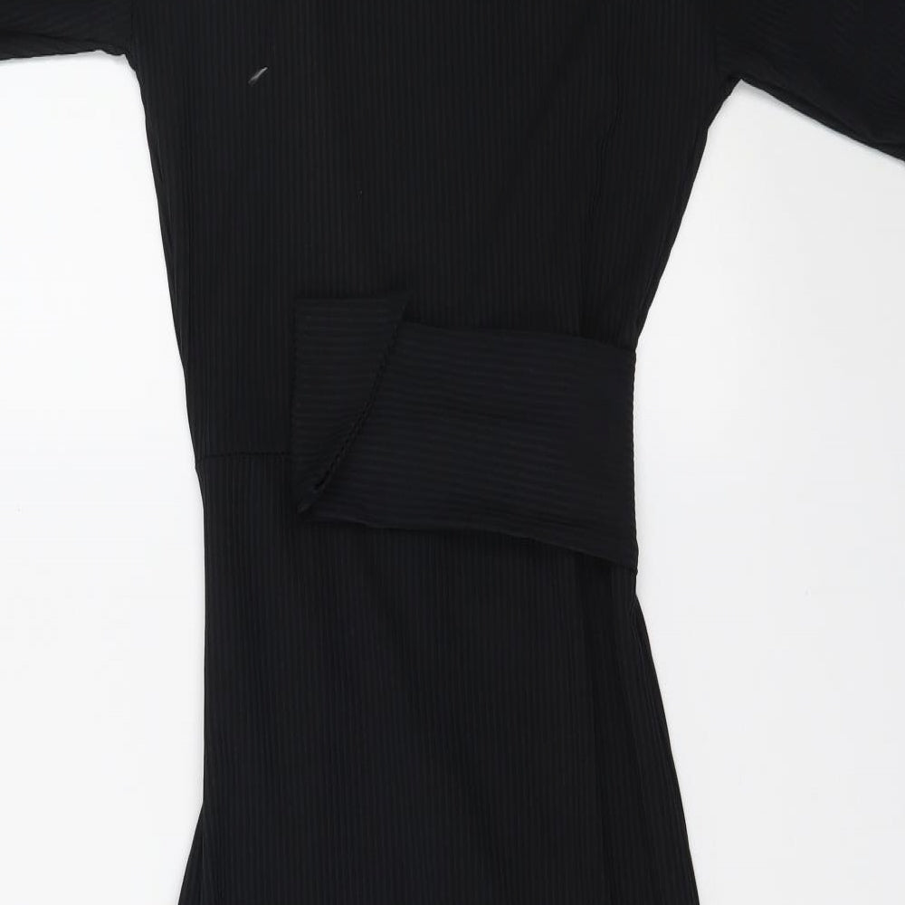 Missguided Womens Black   Fit & Flare  Size 8