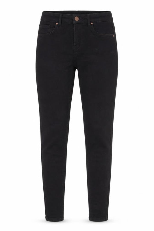 Womens UK Size 10 Very Regular Fit Skinny Black Jeans