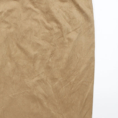 Primark Womens Beige   Straight & Pencil Skirt Size 12