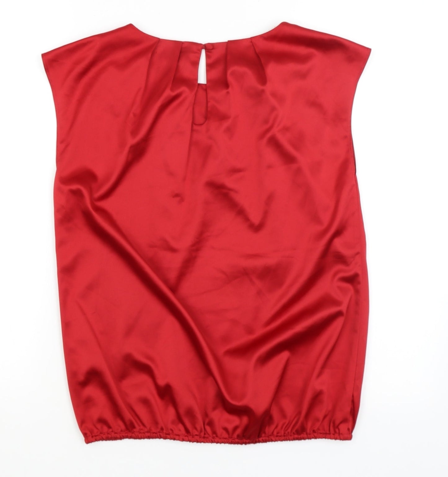 Womens UK Size 8 Et Vous Red Tunic Tank