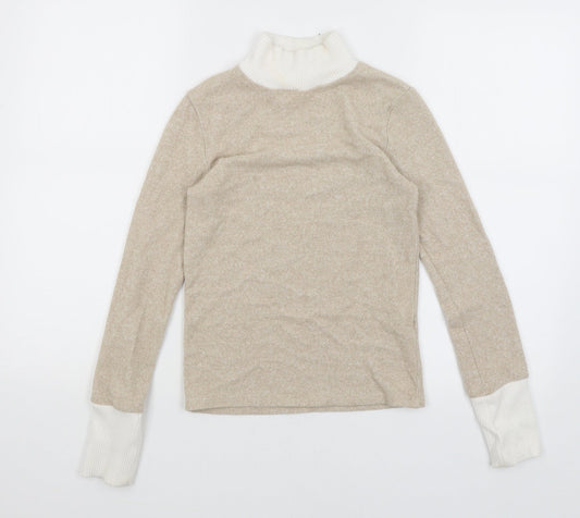 Womens UK Size S Astradivarius Brown Pullover Jumper