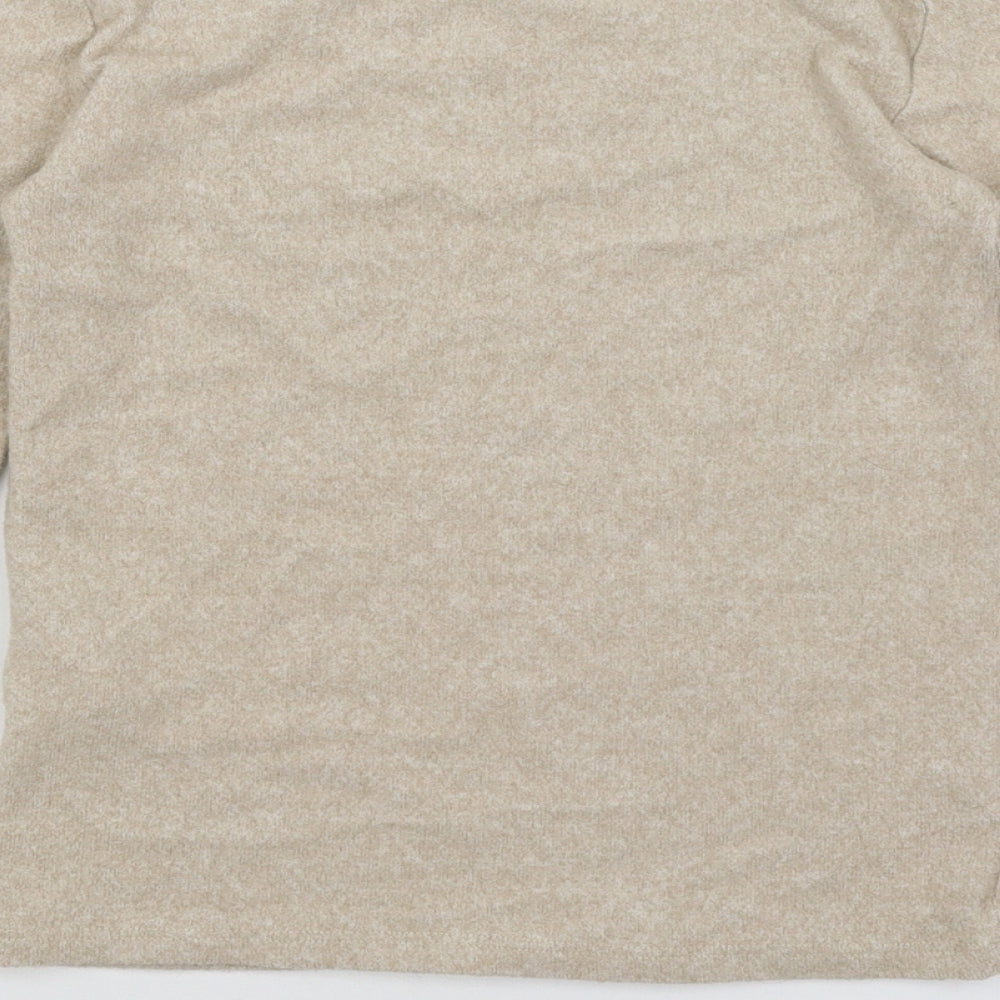 Womens UK Size S Astradivarius Brown Pullover Jumper
