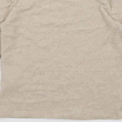 Womens UK Size S Astradivarius Brown Pullover Jumper