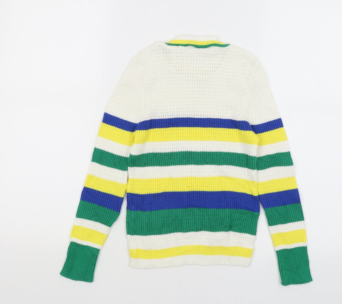 Womens UK Size S Astradivarius White Pullover Jumper