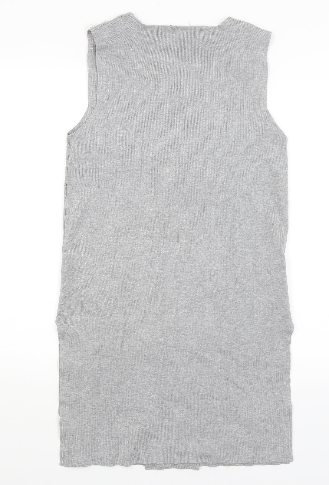 Womens UK Size M Astradivarius Grey Wrap Jumper