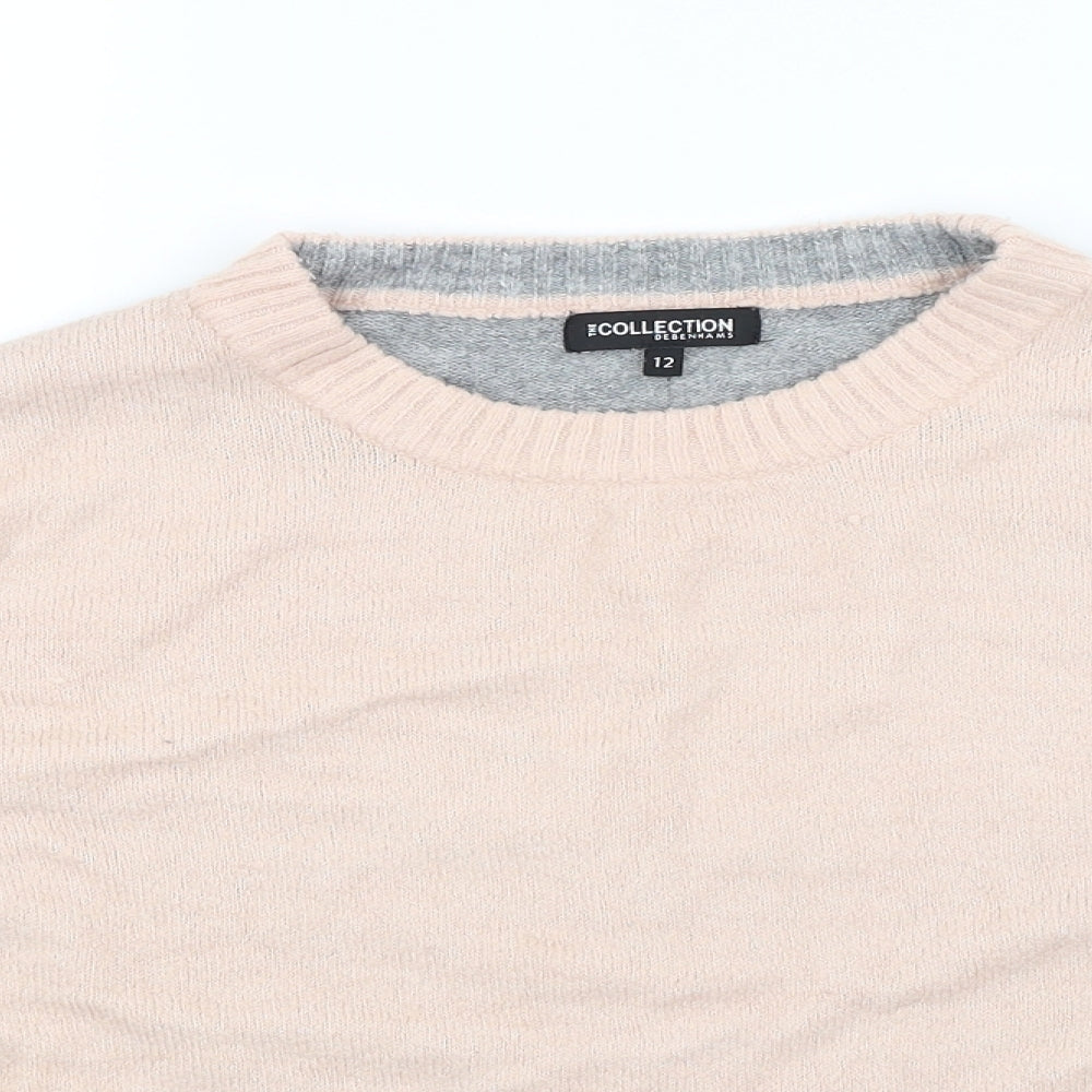 Womens UK Size 12 The Collection Pink Pullover Jumper