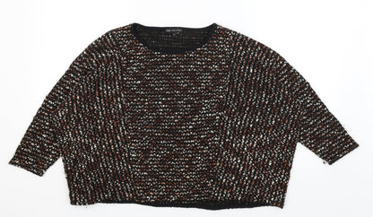 Womens UK Size 10 NEXT Black Pullover Jumper