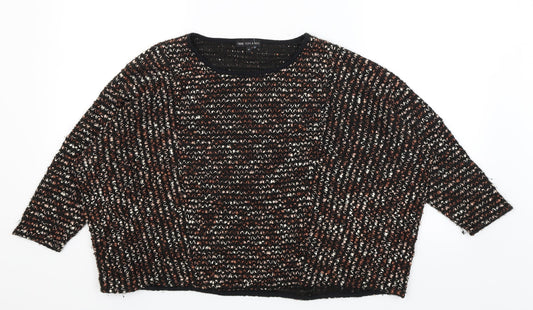 Womens UK Size 10 NEXT Black Pullover Jumper