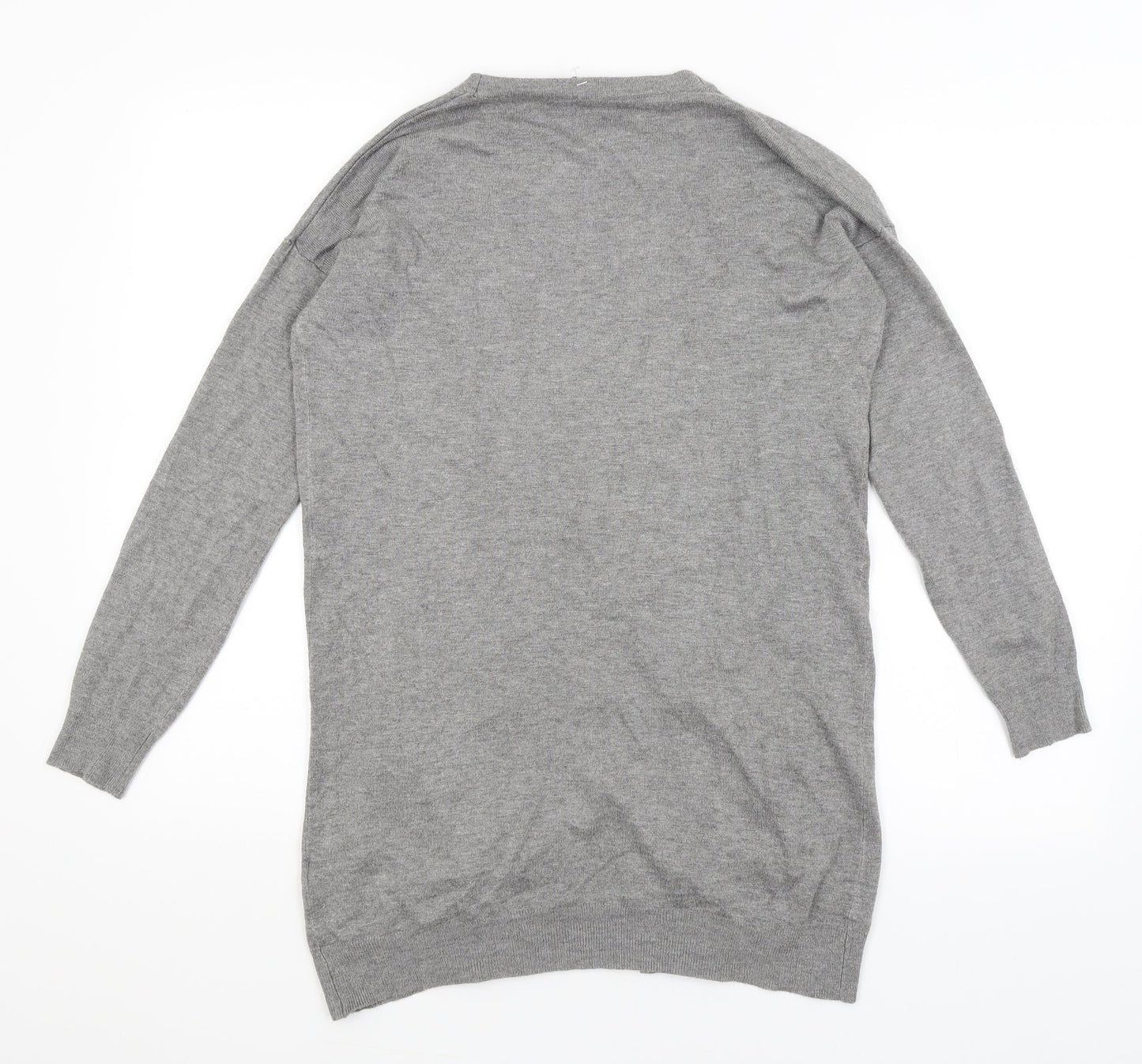 Womens UK Size 10 Atmosphere Grey Cardigan Jumper