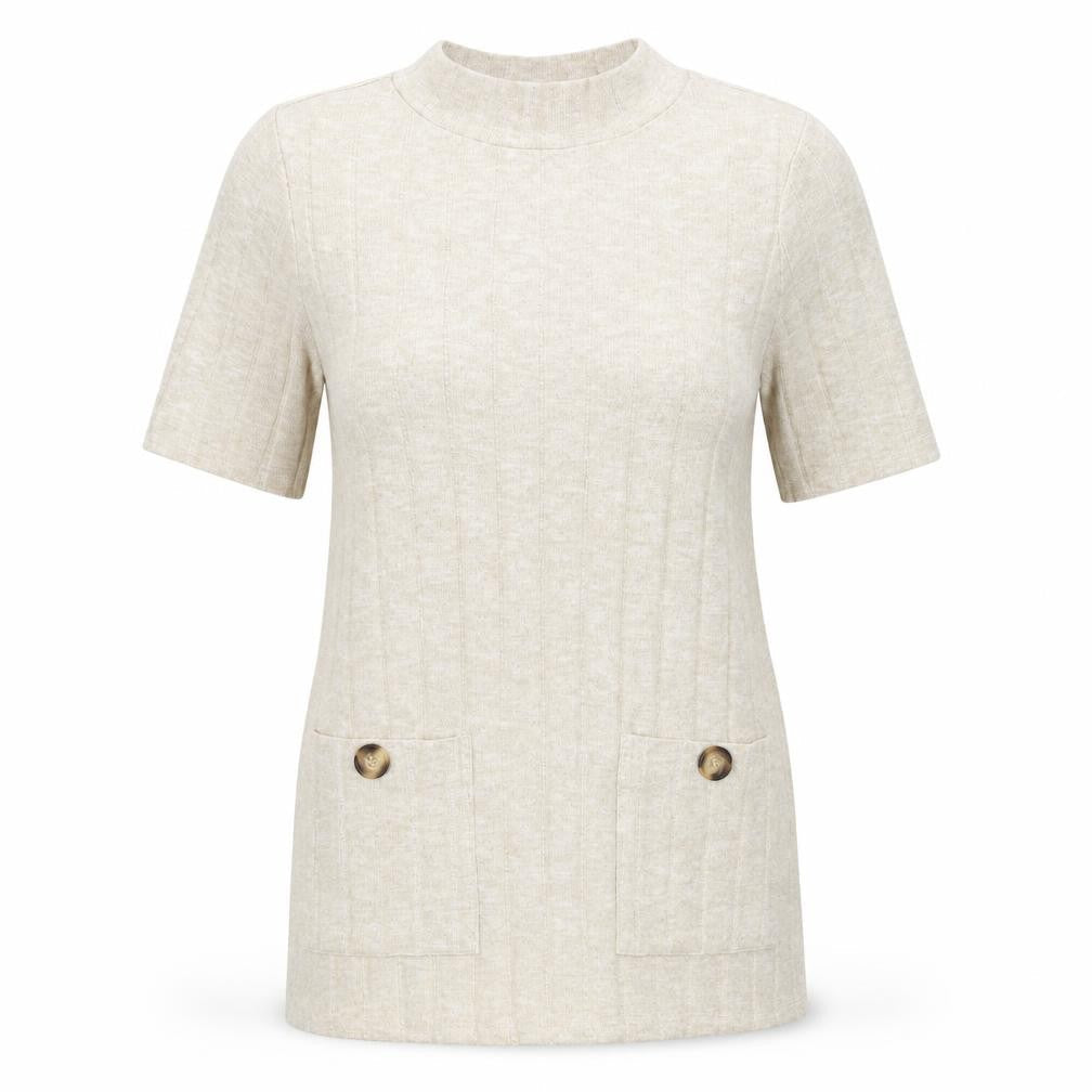 Womens UK Size 14 F&F Beige Vest Jumper