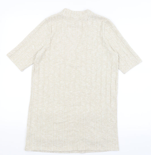 F&F Womens Beige   Vest Jumper Size 14