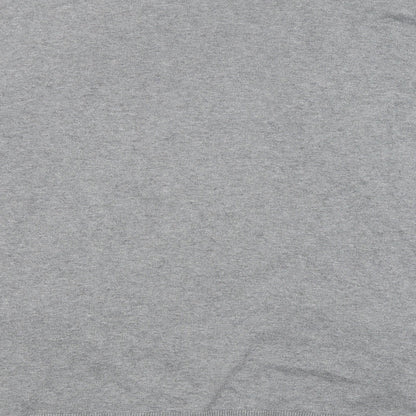 Womens UK Size S Mango Grey Wrap Jumper