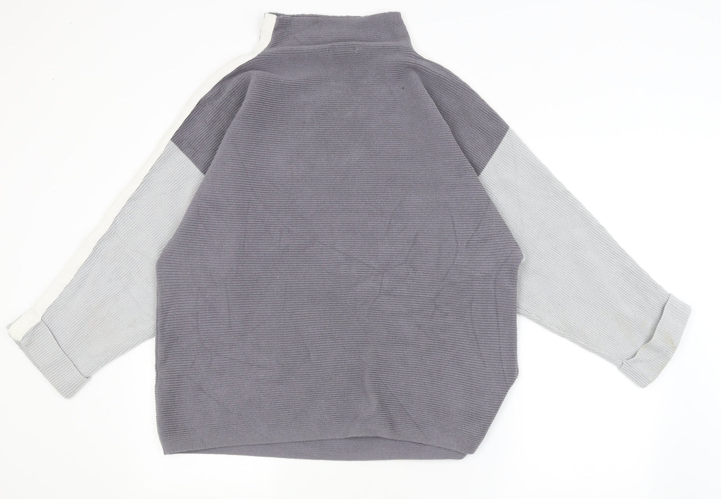 Womens UK Size 16 M&Co Grey Pullover Jumper