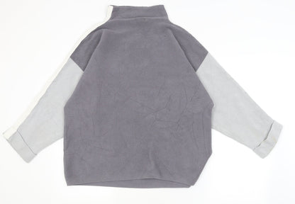Womens UK Size 16 M&Co Grey Pullover Jumper