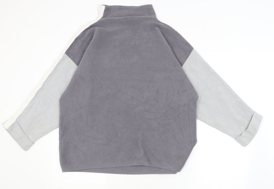 Womens UK Size 16 M&Co Grey Pullover Jumper