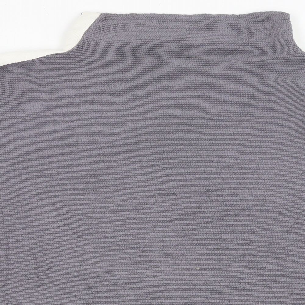 Womens UK Size 16 M&Co Grey Pullover Jumper
