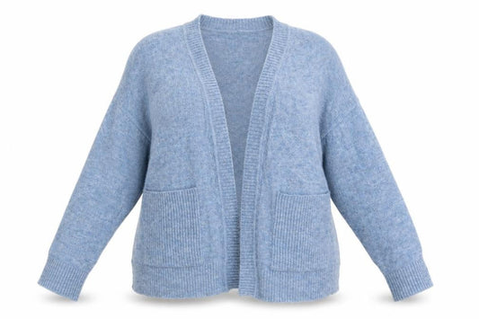 Womens UK Size 18 TU Blue Wrap Jumper