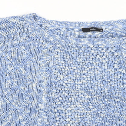 Womens UK Size 18 M&Co Blue Pullover Jumper