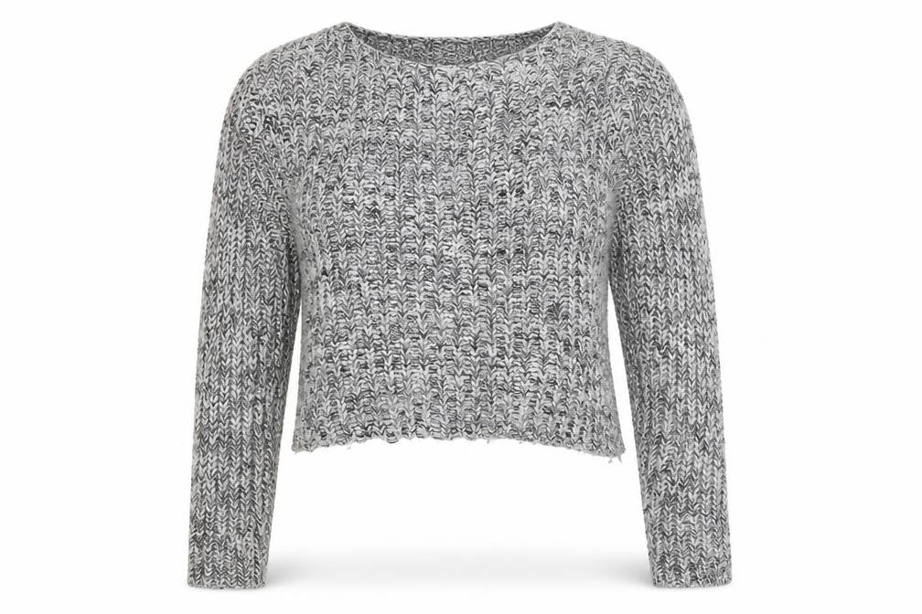 Womens UK Size 14 Brave Soul Grey Pullover Jumper