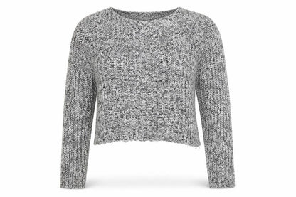Womens UK Size 14 Brave Soul Grey Pullover Jumper