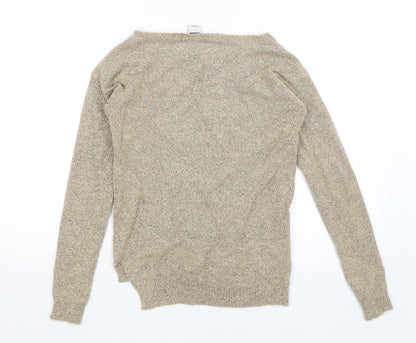 Womens UK Size S VERO MODA Beige Pullover Jumper