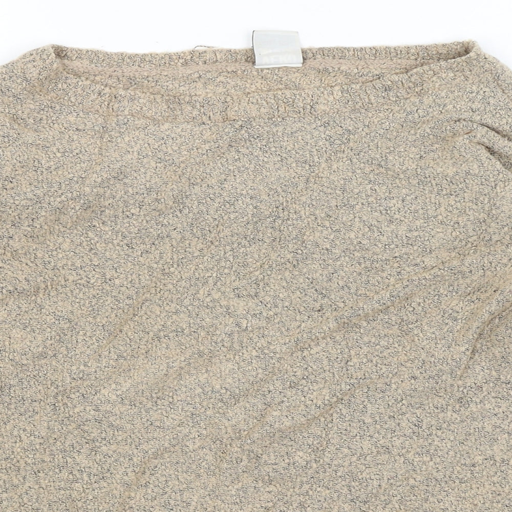 Womens UK Size S VERO MODA Beige Pullover Jumper