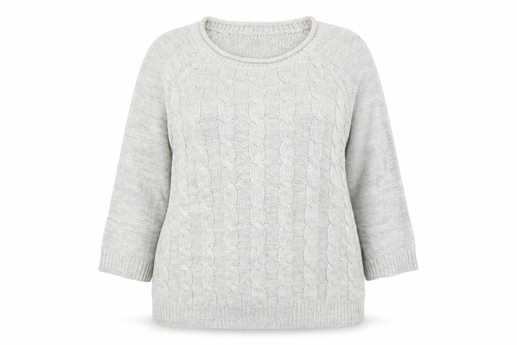 Womens UK Size 16 BHS Grey Pullover Jumper