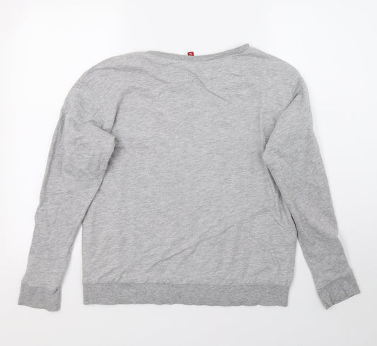 Womens UK Size XS H&M Grey Pullover Jumper
