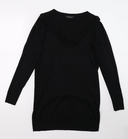 Womens UK Size 8 Dorothy Perkins Black Pullover Jumper