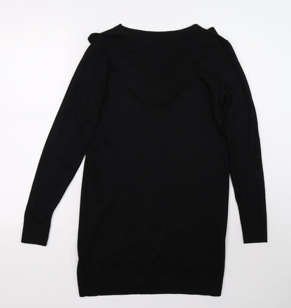 Womens UK Size 8 Dorothy Perkins Black Pullover Jumper