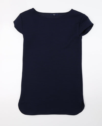 NEXT Womens Blue Batik  A-Line  Size 8