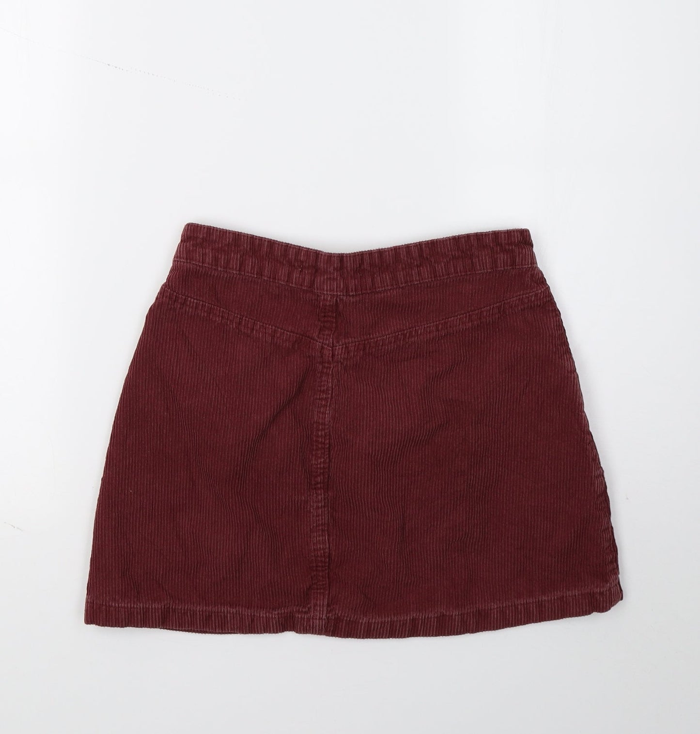 Denim & Co. Womens Pink   A-Line Skirt Size 8