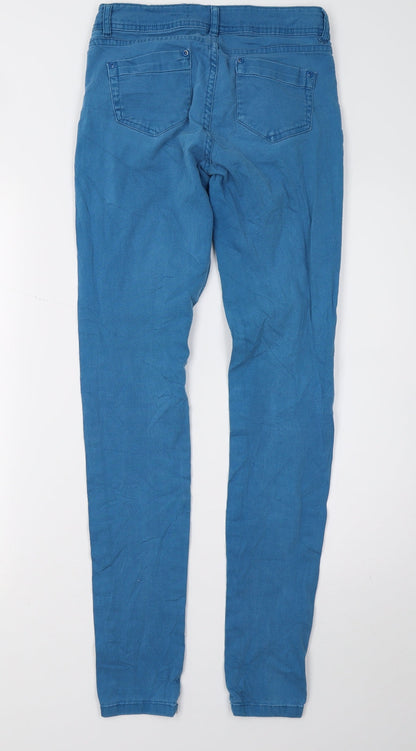 Womens UK Size 8 Yes yes Regular Fit Skinny Blue Jeans