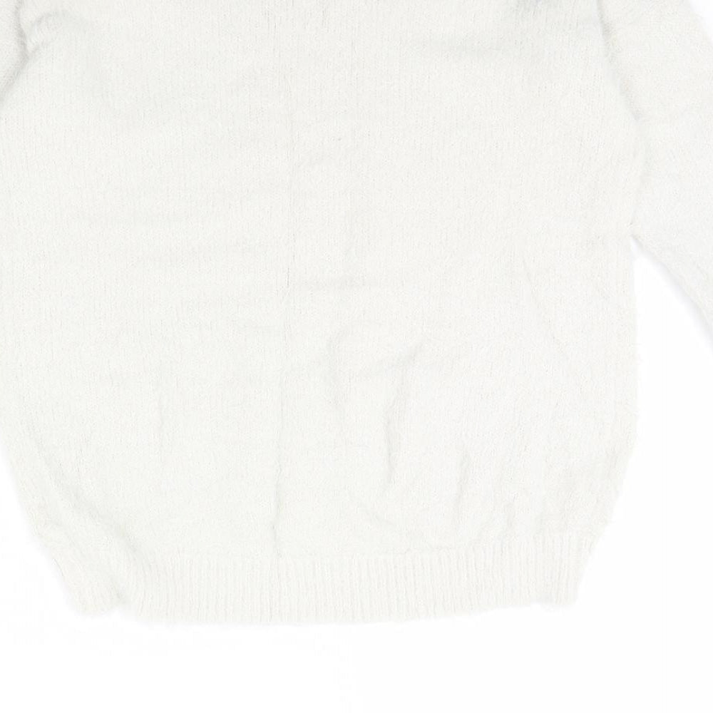 New Look Womens Ivory   Pullover Jumper Size 10