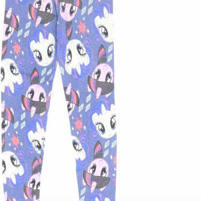 TU Girls Blue Solid  Cami Pyjama Pants Size 7 Years