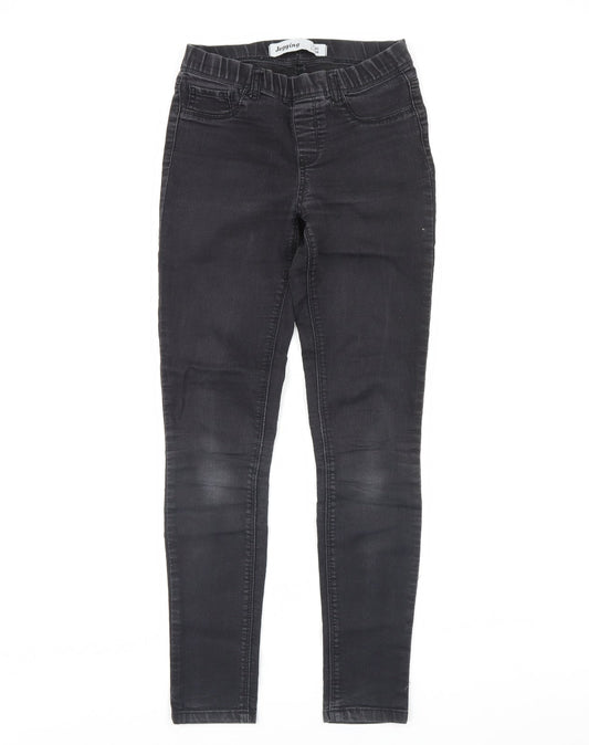 New Look Womens Black  Denim Skinny Jeans Size 10 L29 in