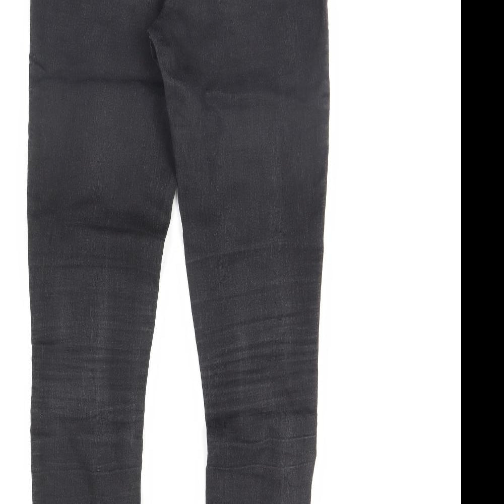 New Look Womens Black  Denim Skinny Jeans Size 10 L29 in