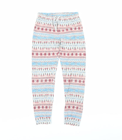 Nutmeg Girls Multicoloured Striped  Cami Pyjama Pants Size 8 Years