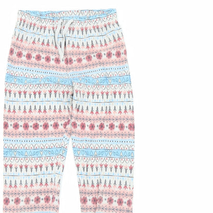 Nutmeg Girls Multicoloured Striped  Cami Pyjama Pants Size 8 Years