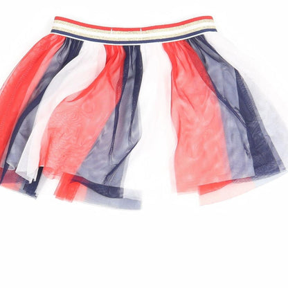 Epic Threads Girls Multicoloured Striped  Mini Skirt Size 4 Years