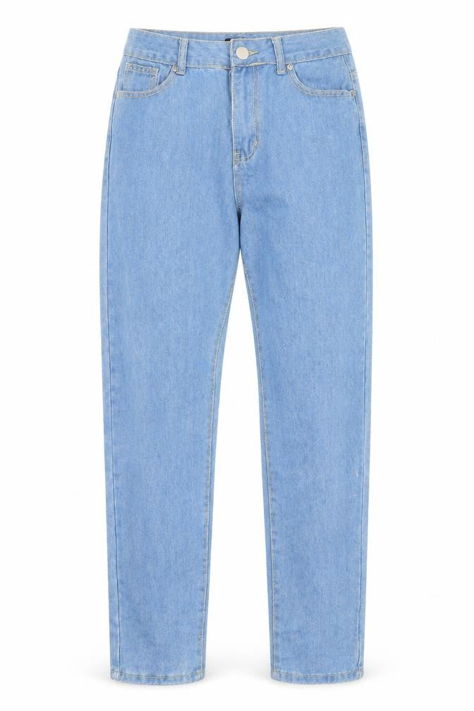 Womens UK Size 10 I SAW IT FIRST Regular Fit Straight Blue Jeans