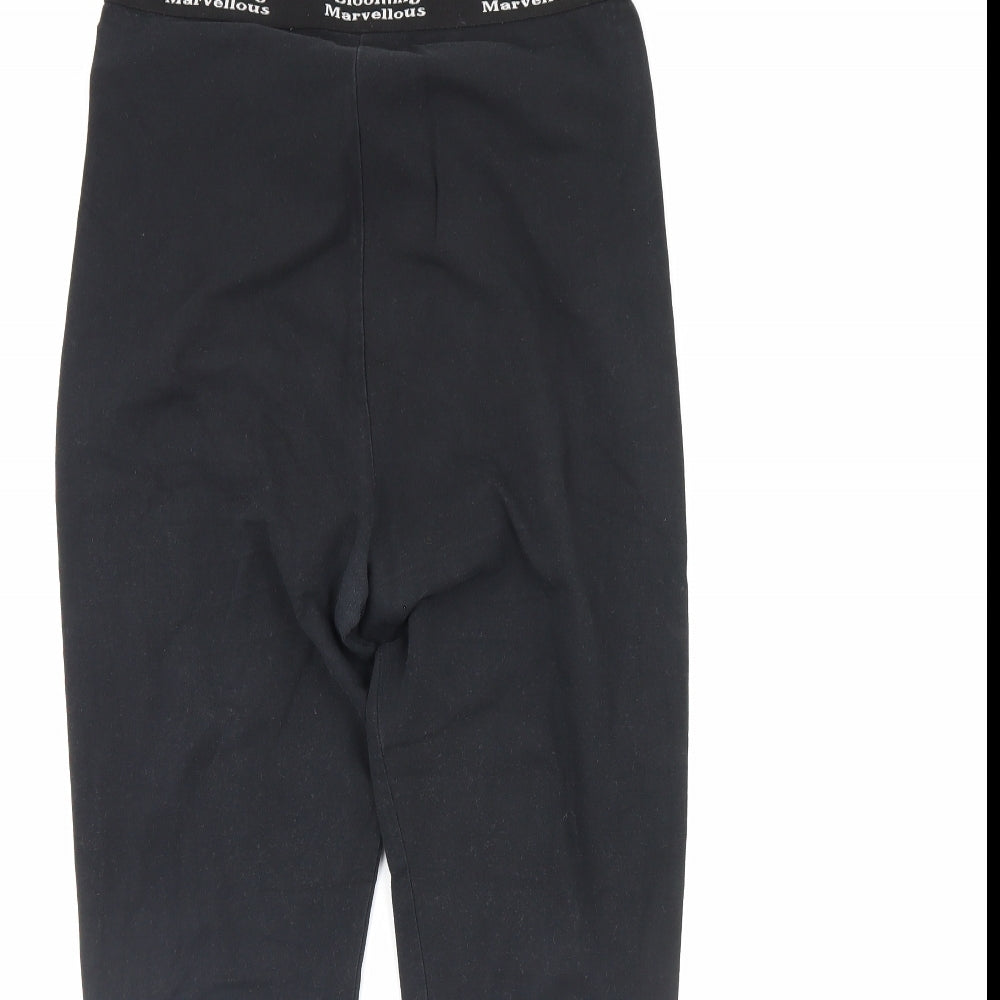 Blooming Marvellous Womens Black   Capri Trousers Size M L28 in