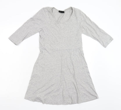 Primark Womens Grey   Fit & Flare  Size 12