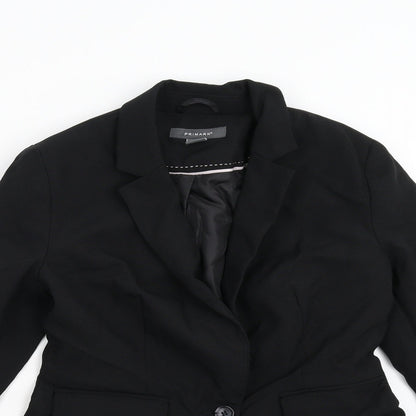 Primark Womens Black   Jacket Blazer Size 8