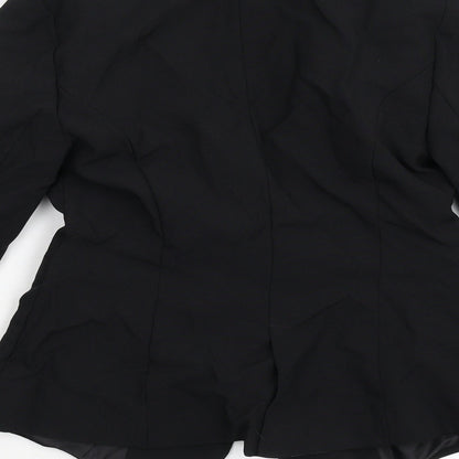 Primark Womens Black   Jacket Blazer Size 8