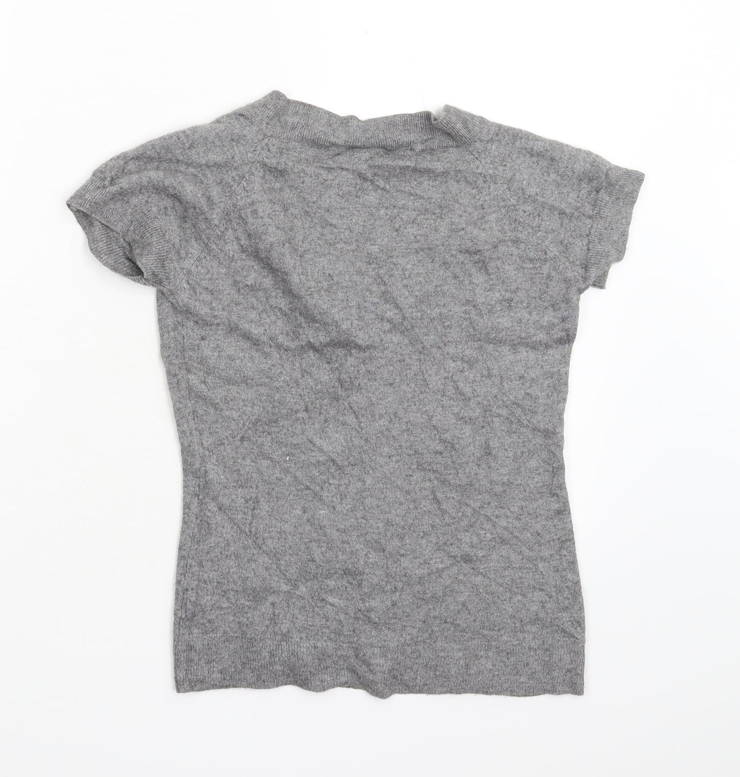 BHS Womens Grey  Knit Pullover Jumper Size 10