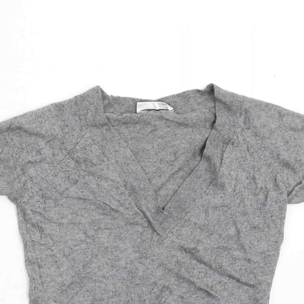 BHS Womens Grey  Knit Pullover Jumper Size 10