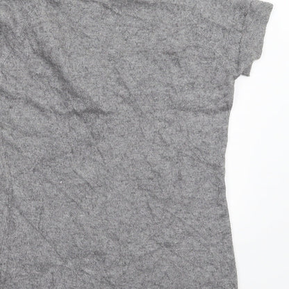 BHS Womens Grey  Knit Pullover Jumper Size 10