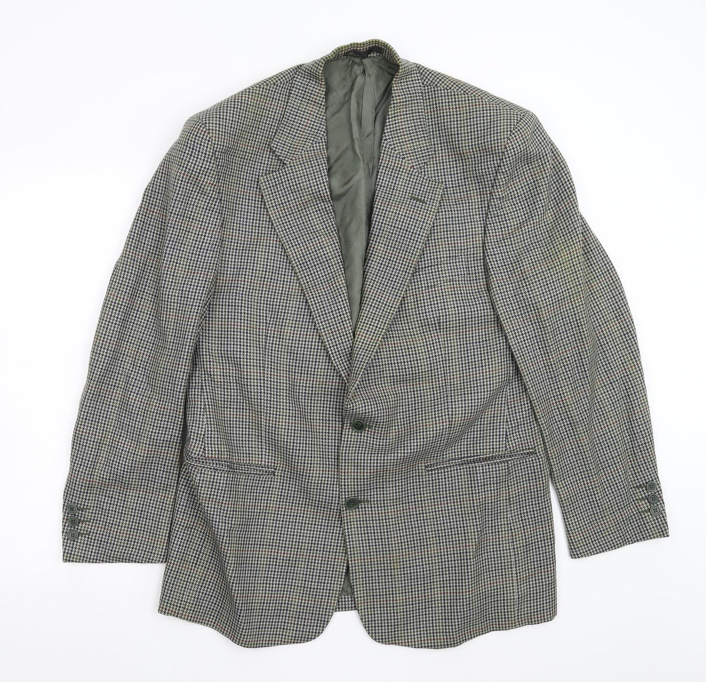 Mens UK Size 42 BHS Regular Green Suit Jacket