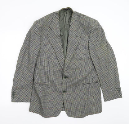 Mens UK Size 42 BHS Regular Green Suit Jacket
